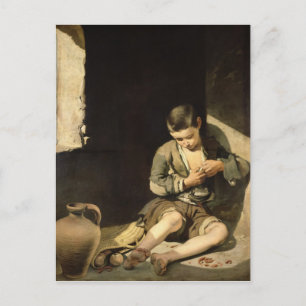The Young Beggar, c.1650 Postkarte