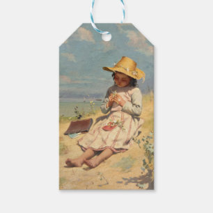 The Young Botanist (von Paul Peel) Geschenkanhänger