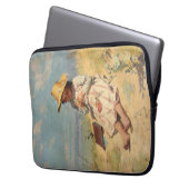 The Young Botanist (von Paul Peel) Laptopschutzhülle (Vorderseite Links)