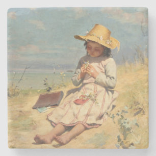 The Young Botanist (von Paul Peel) Steinuntersetzer