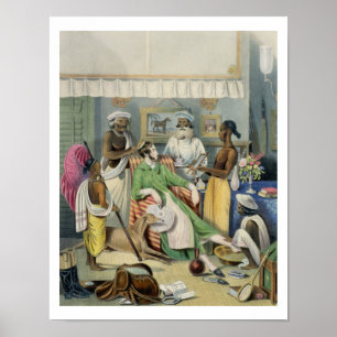 The Young Civilian's Toilet, plate 1 from 'Anglo I Poster