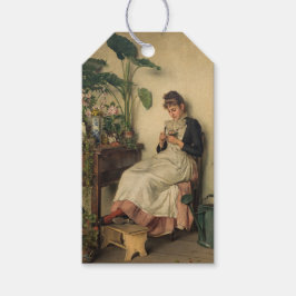 The Young Florist (von Carl Zewy) Geschenkanhänger