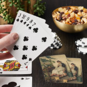 The Young Florist (von Carl Zewy) Spielkarten (In Situ)