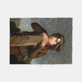 The Young Itinerant (von James Henry Beard) Fleecedecke (Vorderseite (Horizontal))