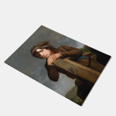 The Young Itinerant (von James Henry Beard) Fußmatte (Schrägansicht)