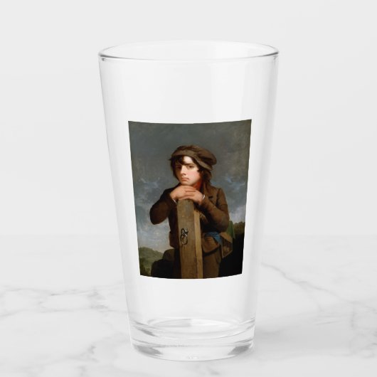 The Young Itinerant (von James Henry Beard) Glas (Vorderseite)