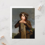 The Young Itinerant (von James Henry Beard) Karte (Vorderseite/Rückseite Beispiel)