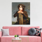 The Young Itinerant (von James Henry Beard) Leinwanddruck (Insitu (Wohnzimmer))