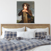 The Young Itinerant (von James Henry Beard) Leinwanddruck (Insitu (Schlafzimmer))