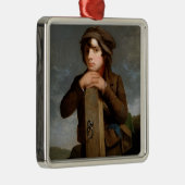 The Young Itinerant (von James Henry Beard) Ornament Aus Metall (Rechts)