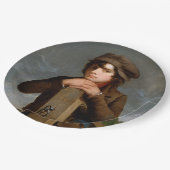 The Young Itinerant (von James Henry Beard) Pappteller (Schrägansicht)