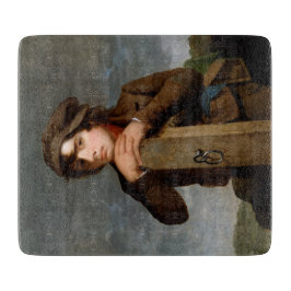 The Young Itinerant (von James Henry Beard) Schneidebrett