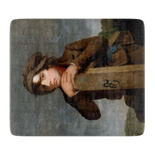 The Young Itinerant (von James Henry Beard) Schneidebrett (Vorderseite)