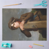 The Young Itinerant (von James Henry Beard) Seidenpapier (Basteln)