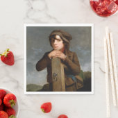 The Young Itinerant (von James Henry Beard) Serviette (Beispiel)