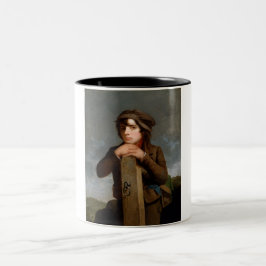 The Young Itinerant (von James Henry Beard) Zweifarbige Tasse