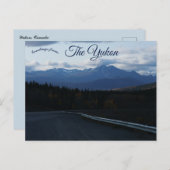 The Yukon Landscape Postkarte (Vorne/Hinten)