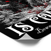 The Yule Cat Is Coming Poster (Ecke)