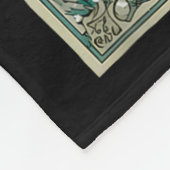 The Yule Cat Tarot Card Icelandic Folklore Christm Fleecedecke (Ecke)