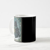 The Yule Cat Tarot Card Icelandic Folklore Christm Kaffeetasse (Vorderseite Links)
