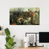 The Zaporozhye Cossacks Poster (Heimbüro)