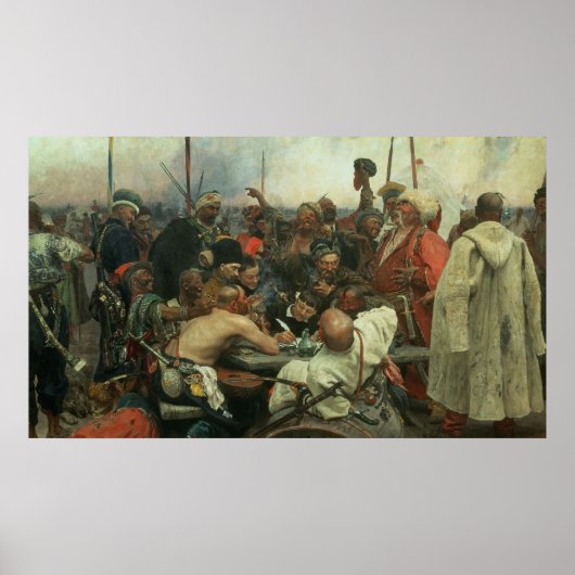The Zaporozhye Cossacks Poster (Vorne)