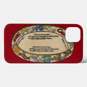 The Zodiac, 1496 Case-Mate iPhone Hülle (Rückseite (Horizontal))