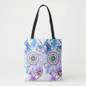The Zodiac Astrological Signs  on a Tote Bag Tasche (Vorderseite)