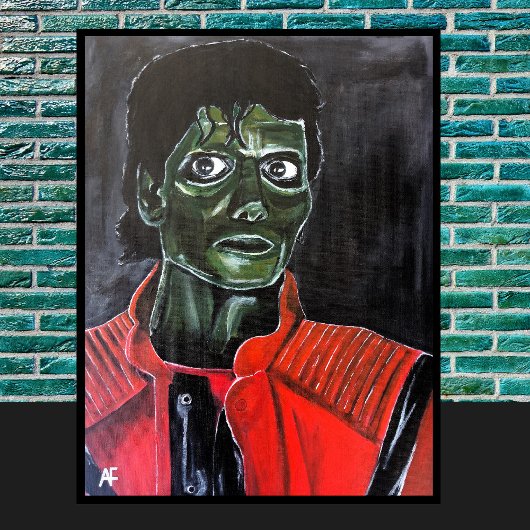 The Zombie Painting by Alfred Fox Leinwanddruck