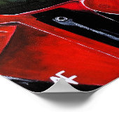 The Zombie Painting by Alfred Fox Poster (Ecke)