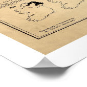 The Zuhause Rule of Ireland by Ballance 1893 Poster (Ecke)