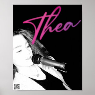 Thea-Gesang-Poster Poster