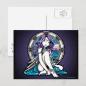 Thea Water Fairy Nymph Postcard Postkarte (Vorne/Hinten)