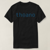 Theano Python Deep Learning Library T-Shirt (Design vorne)