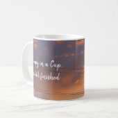 Thearpy in einem Cup-Kaffee Kaffeetasse (Vorderseite Links)