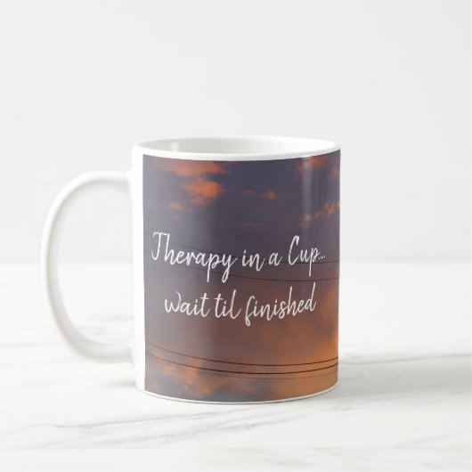 Thearpy in einem Cup-Kaffee Kaffeetasse (Links)