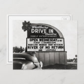 Theater, 1954 postkarte (Vorne/Hinten)