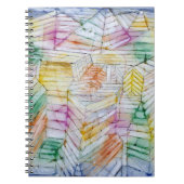 Theater-Bergbau (1920) von Paul Klee. Notizblock (Vorderseite)