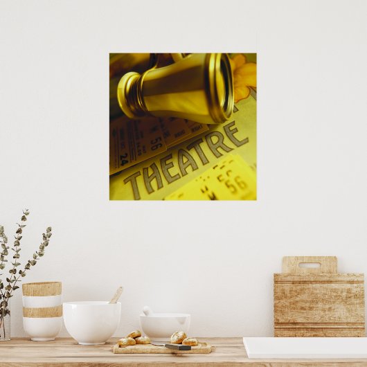 Theater Binoculars Poster (Küche)