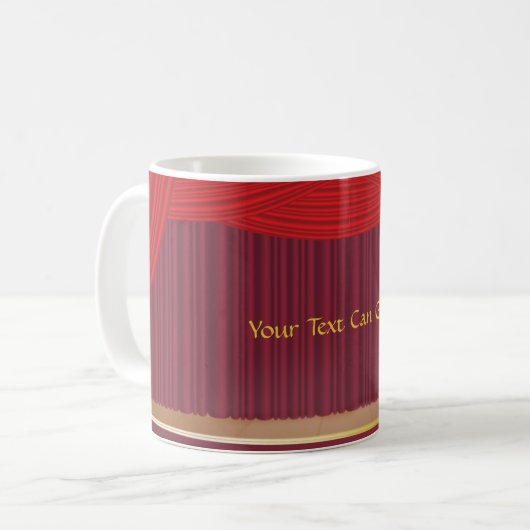 Theater-Bühne-Tasse Kaffeetasse (Vorderseite Links)