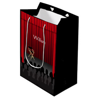 Theater Bühne Vorhang Direktor Custom MGB Mittlere Geschenktüte