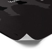 Theater Darstellend Arts Magic Bühne Poster anzeig (Ecke)