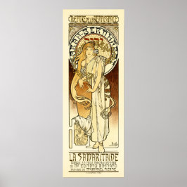 Theater de la Renaissance Sarah Bernhardt Mucha Poster