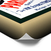 Theater De La Tour Eiffel ~ La Bodiniere ~ Paris Poster (Ecke)