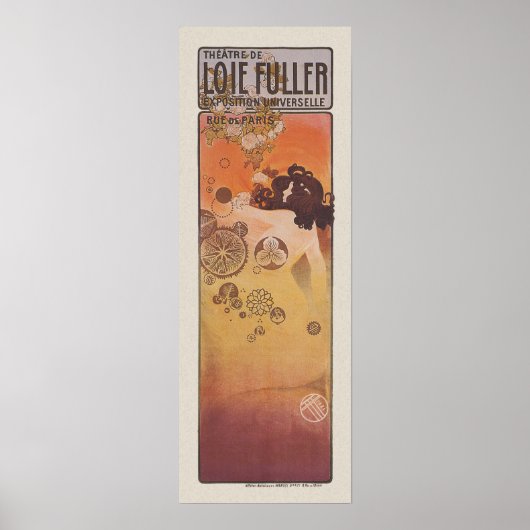 Theater De Loie Fuller Poster (Vorne)