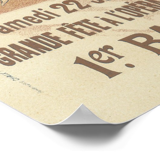 Theater de l'Opera Poster (Ecke)