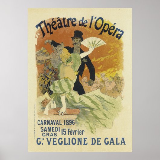Theater de l'Opera Poster (Vorne)