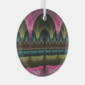 Theater der Fantasie, Abstraktes Fraktal Kunst Ornament Aus Glas (Vorderseite Rechts)