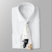 Theater der Schauspielmaske Personalisiert Krawatte (Gebunden)