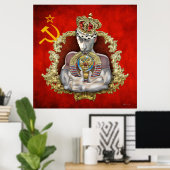 Theater des Absurden - Putins Traum - UdSSR 2.0 Poster (Heimbüro)